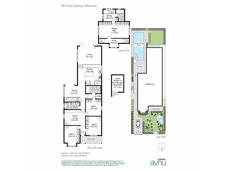 116 Holt Avenue, Mosman NSW 2088 Floorplan