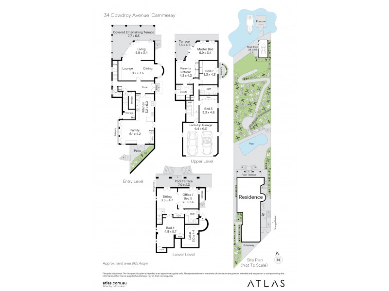 34 Cowdroy Avenue, Cammeray NSW 2062 Floorplan