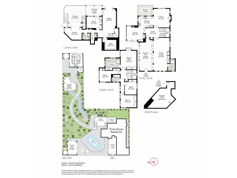 14A The Grove, Mosman NSW 2088 Floorplan