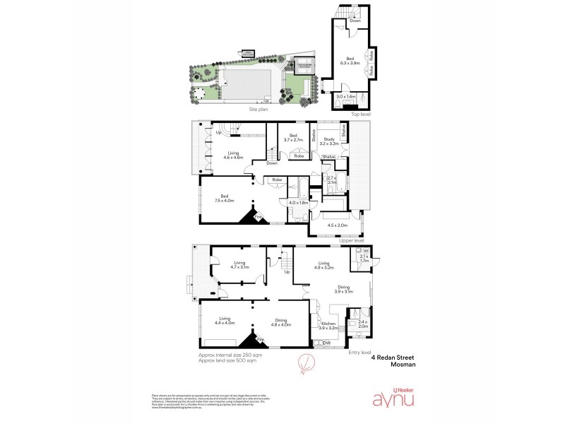 4 Redan Street, Mosman NSW 2088 Floorplan