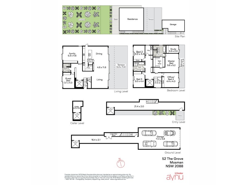 52 The Grove, Mosman NSW 2088 Floorplan