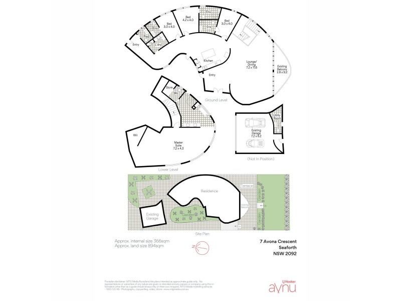 7 Avona Crescent, Seaforth NSW 2092 Floorplan