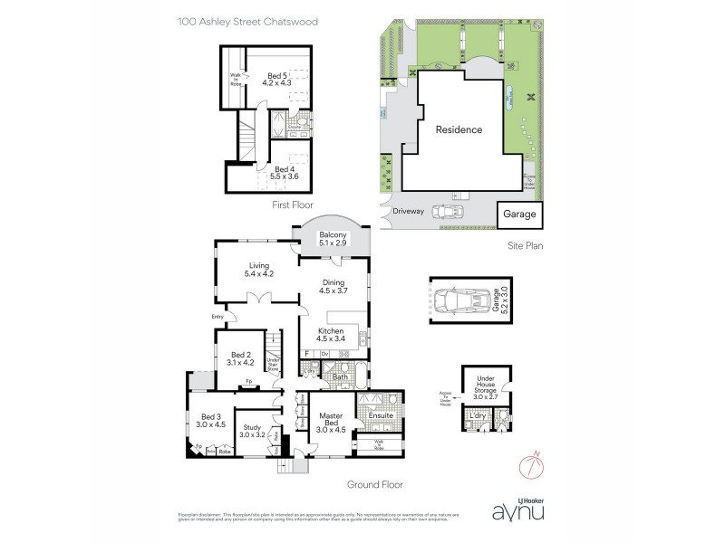100 Ashley Street, Chatswood NSW 2067 Floorplan