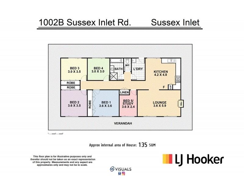 1002B Sussex Inlet Road, Sussex Inlet NSW 2540 Floorplan