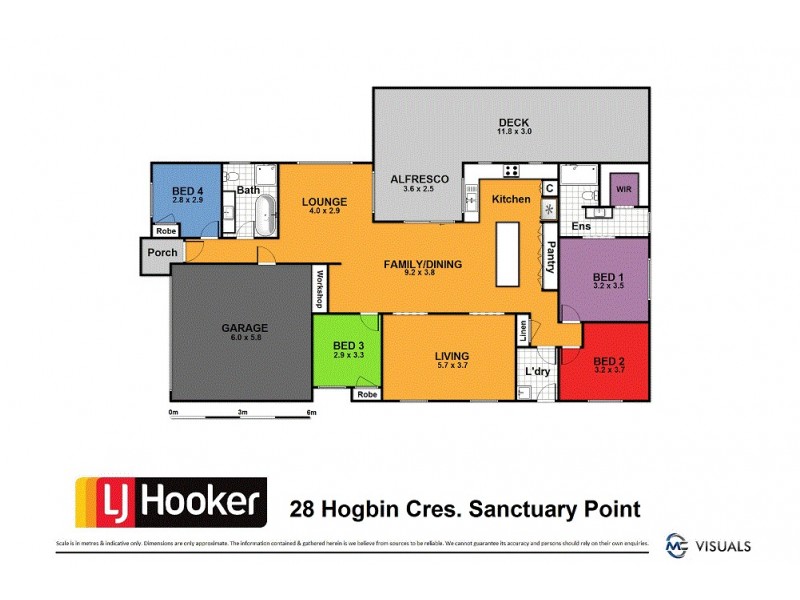 28 Hogbin Crescent, Sanctuary Point NSW 2540 Floorplan