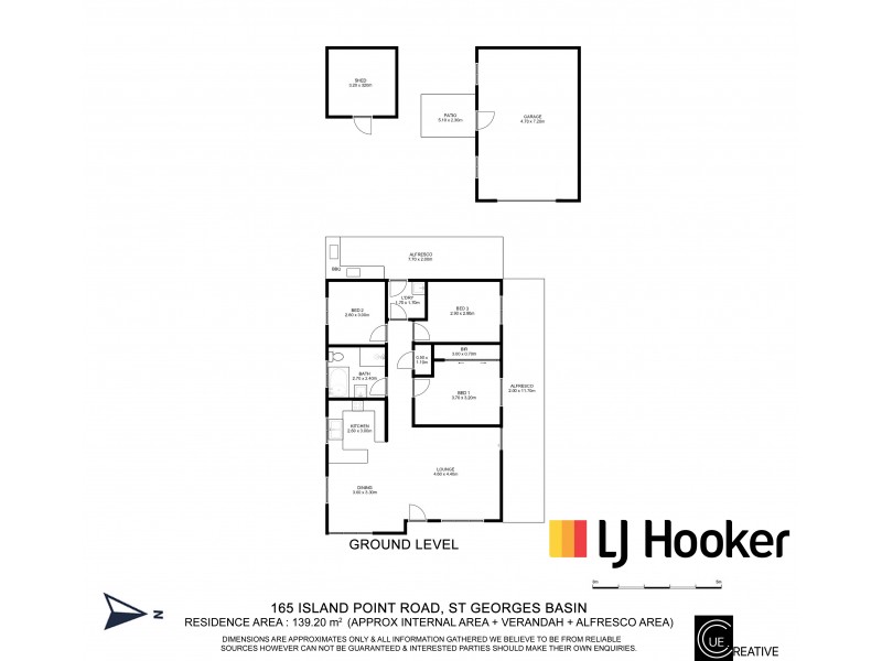 165 Island Point Road, St Georges Basin NSW 2540 Floorplan