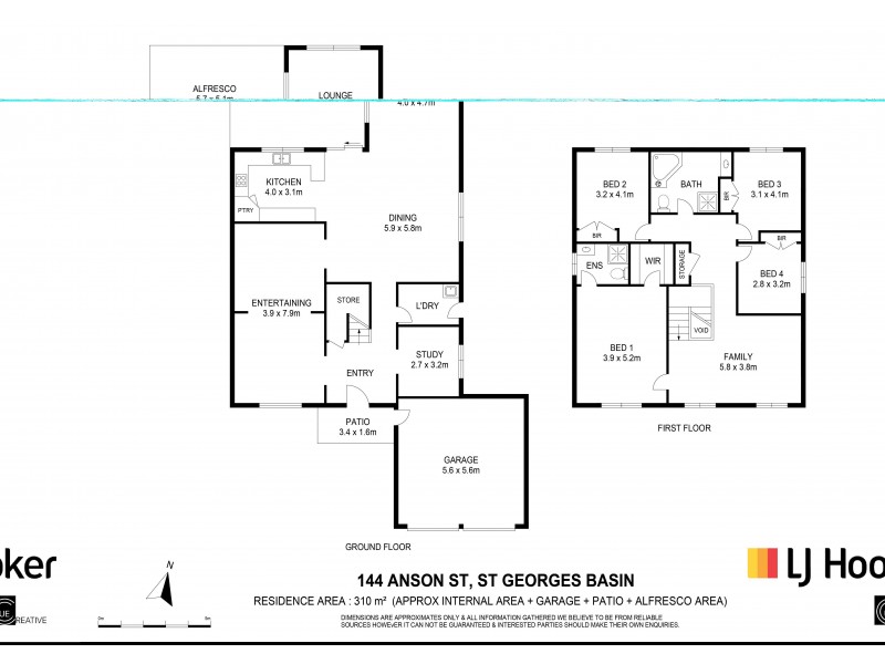 144 Anson Street, St Georges Basin NSW 2540 Floorplan