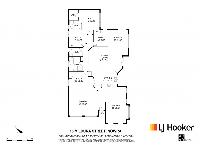 15 Mildura Street, Nowra NSW 2541 Floorplan