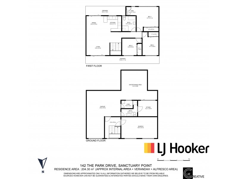 142 The Park Drive, Sanctuary Point NSW 2540 Floorplan