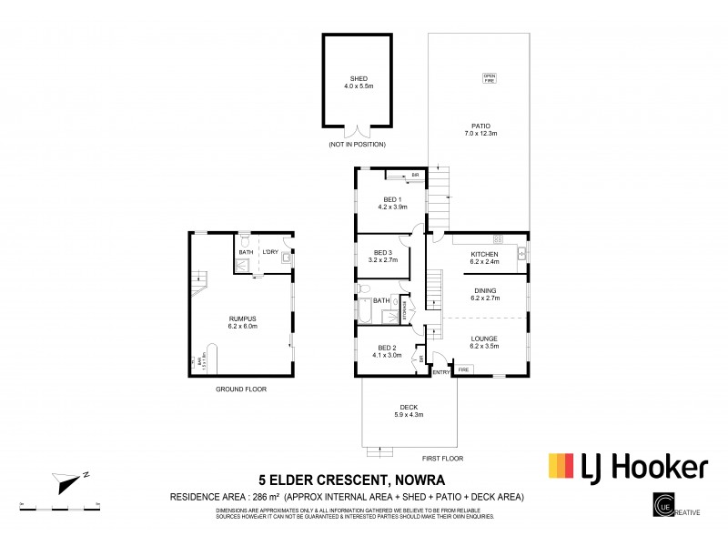 5 Elder Crescent, Nowra NSW 2541 Floorplan