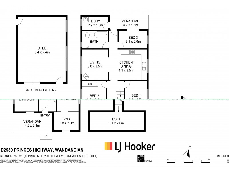 D2530 Princes Highway, Wandandian NSW 2540 Floorplan