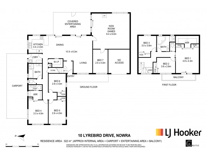 10 Lyrebird Drive, Nowra NSW 2541 Floorplan