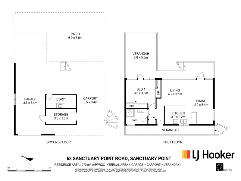 58 Sanctuary Point Rd, Sanctuary Point NSW 2540 Floorplan