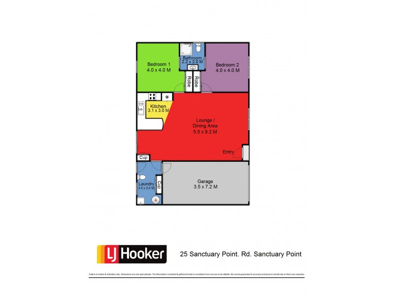 25 Sanctuary Point Road, Sanctuary Point NSW 2540 Floorplan