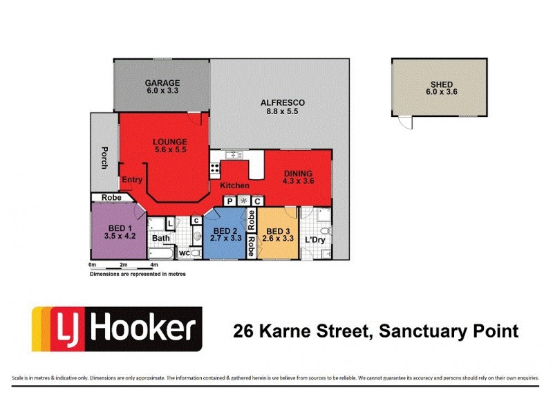 26 Karne Street, Sanctuary Point NSW 2540 Floorplan