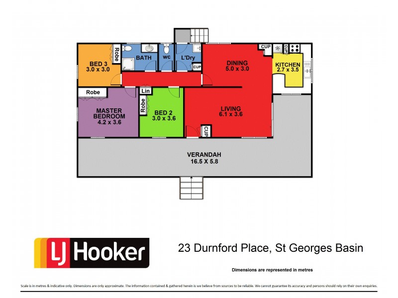 23 Durnford Place, St Georges Basin NSW 2540 Floorplan