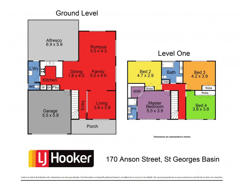 170 Anson Street, St Georges Basin NSW 2540 Floorplan