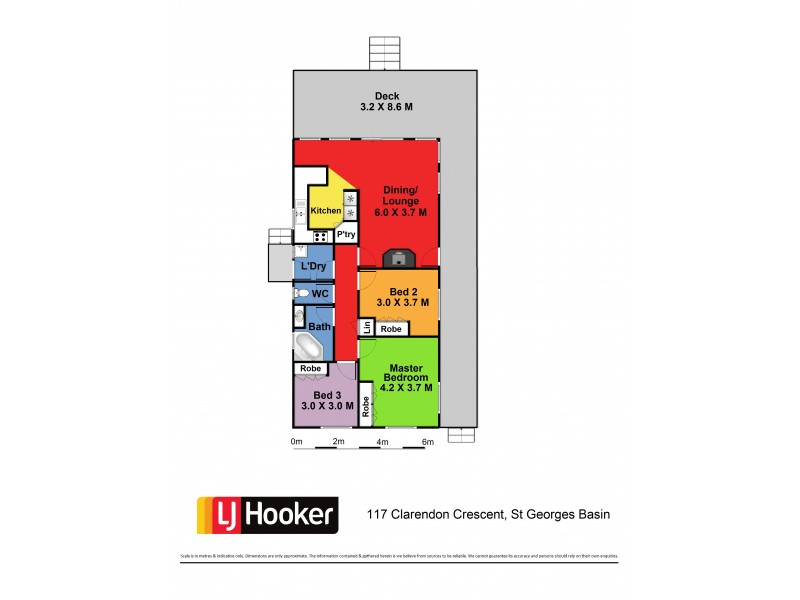 117 Clarendon Crescent, St Georges Basin NSW 2540 Floorplan