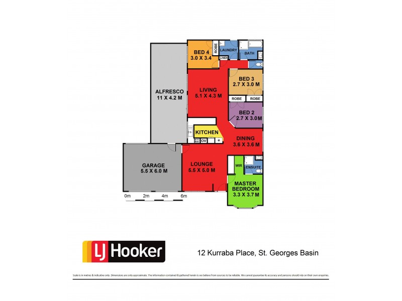 12 Kurraba Place, St Georges Basin NSW 2540 Floorplan