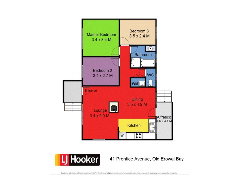 41 Prentice Avenue, Old Erowal Bay NSW 2540 Floorplan