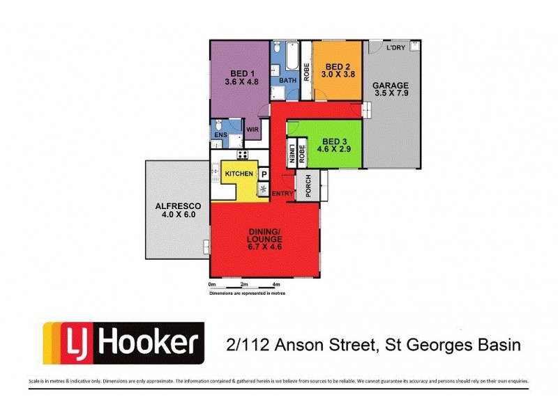2/112 Anson Street, St Georges Basin NSW 2540 Floorplan