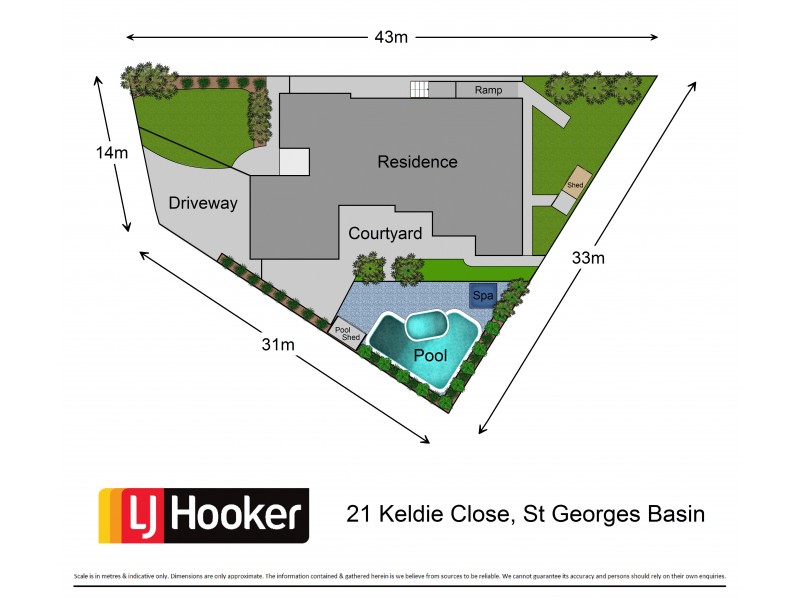 21 Keldie Close, St Georges Basin NSW 2540 Floorplan