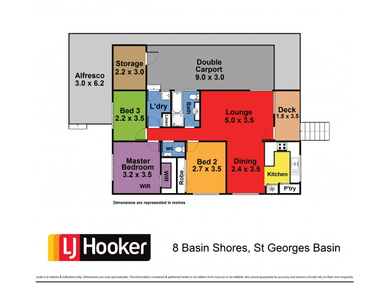 8/35 The Basin Road, St Georges Basin NSW 2540 Floorplan