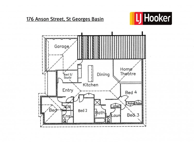 176 Anson Street, St Georges Basin NSW 2540 Floorplan