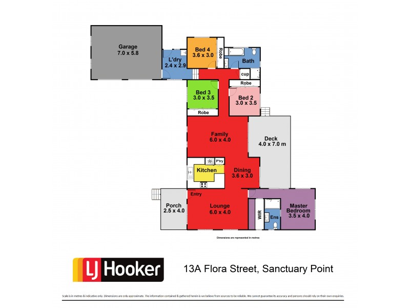 13A Flora Street, Sanctuary Point NSW 2540 Floorplan