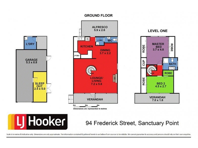 94 Frederick Street, Sanctuary Point NSW 2540 Floorplan