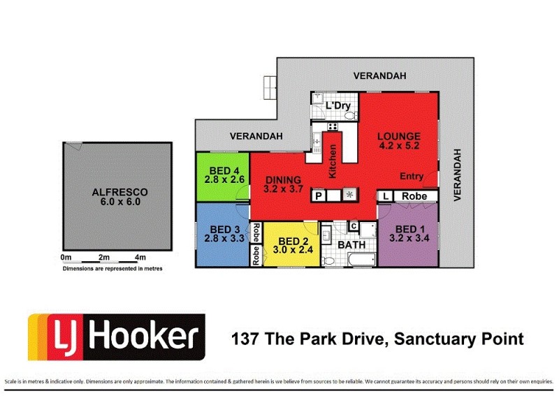 137 The Park Drive, Sanctuary Point NSW 2540 Floorplan