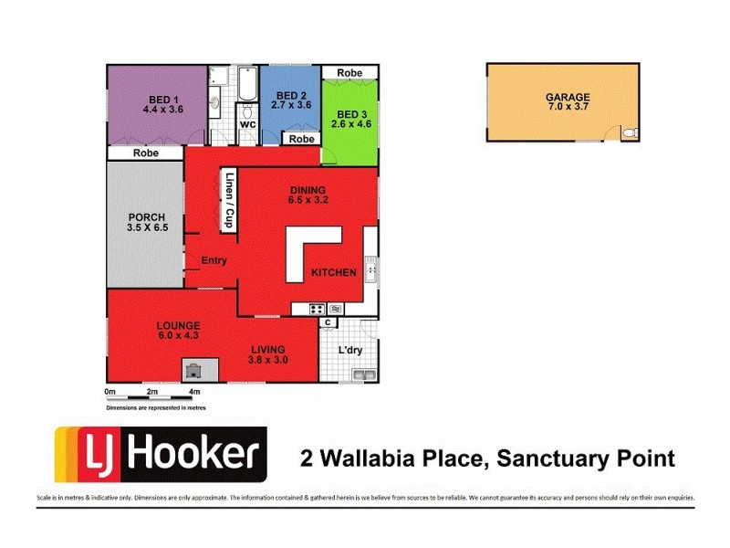 2 Wallabia Place, Sanctuary Point NSW 2540 Floorplan