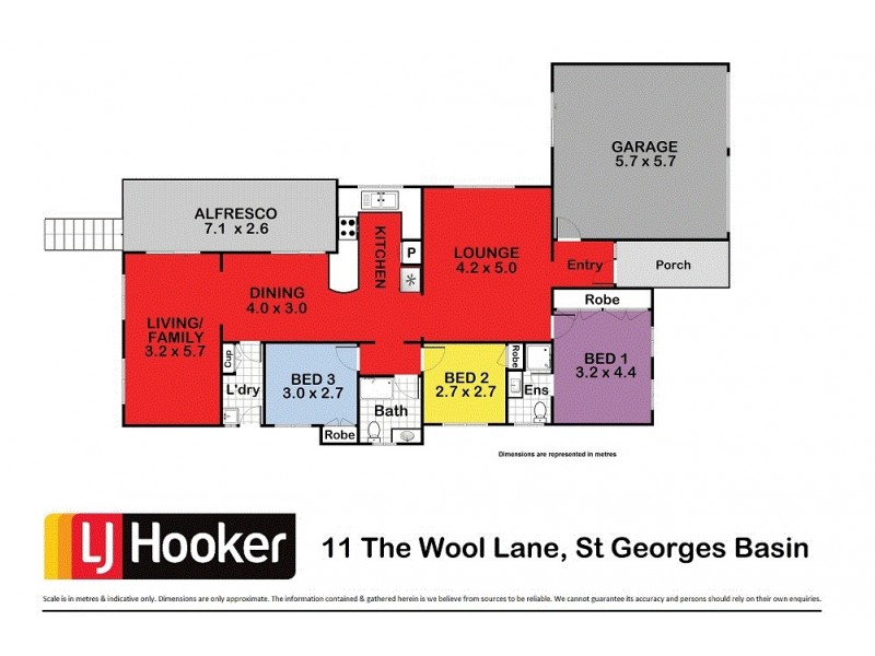 11 The Wool Lane, St Georges Basin NSW 2540 Floorplan