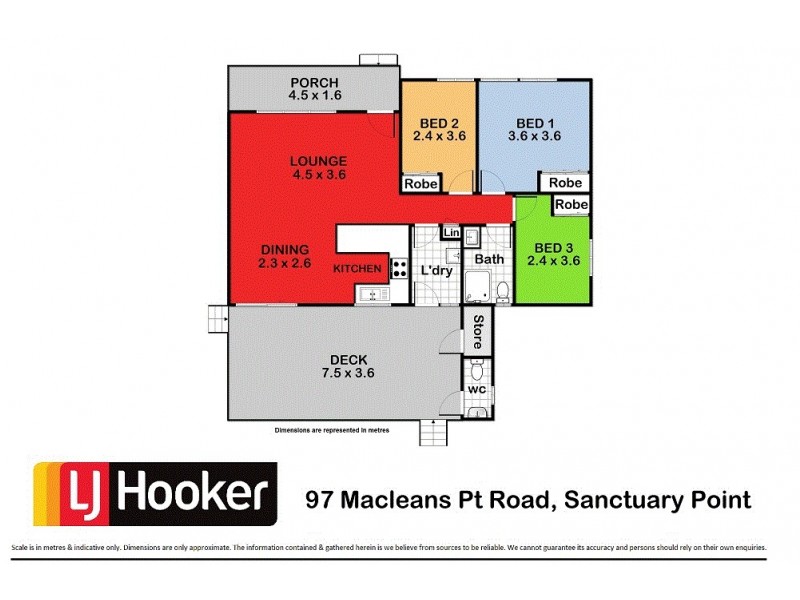 97 Macleans Point Road, Sanctuary Point NSW 2540 Floorplan