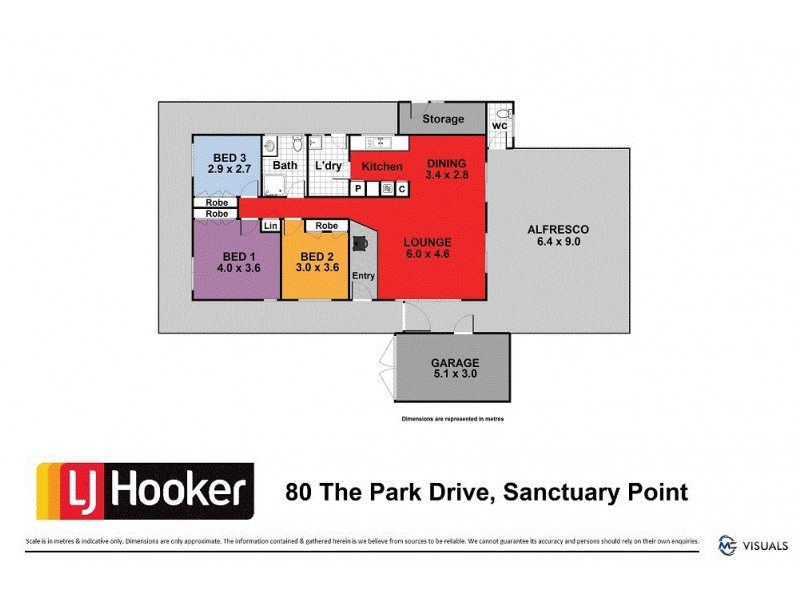 80 The Park Drive, Sanctuary Point NSW 2540 Floorplan