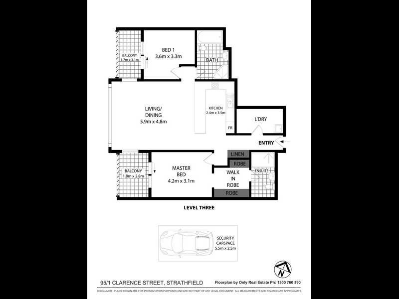 95/1 Clarence Street, Strathfield NSW 2135