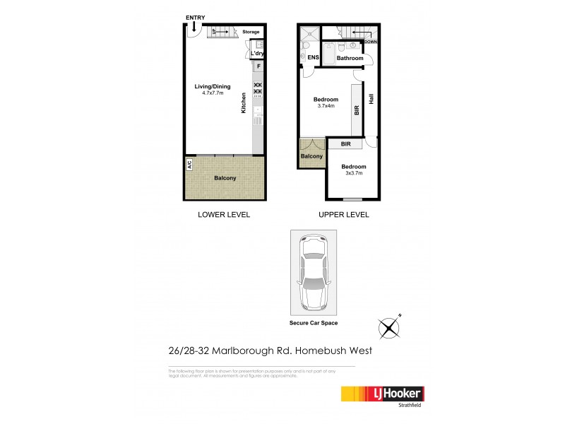 26/28-32 Marlborough Road, Homebush West NSW 2140 Floorplan