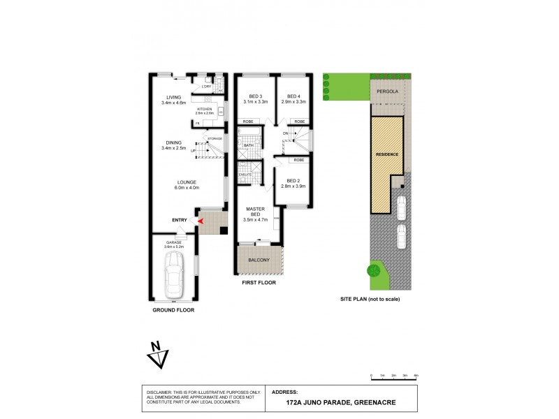 172A Juno Parade, Greenacre NSW 2190 Floorplan
