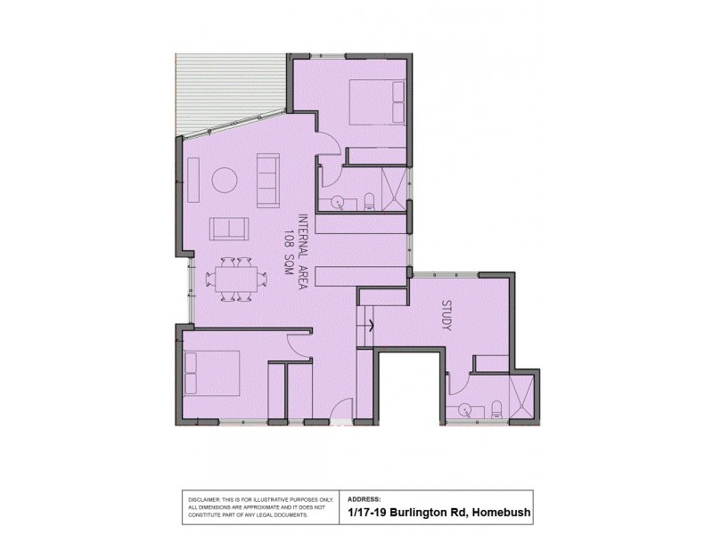 1/17-19 Burlington Road, Homebush NSW 2140 Floorplan