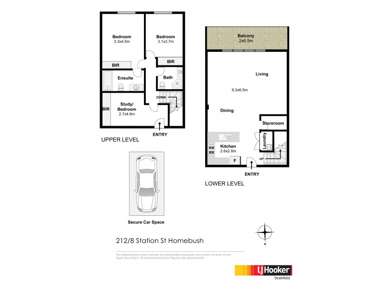 212 8-12 Station St, Homebush NSW 2140 Floorplan