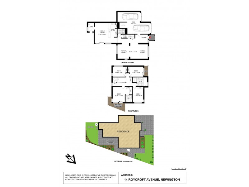 14 Roycroft Avenue, Newington NSW 2127 Floorplan