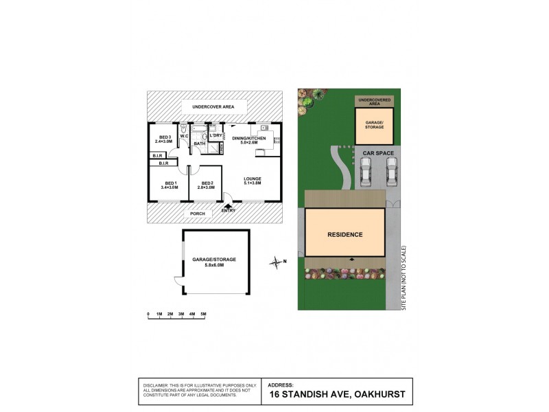 16 Standish Avenue, Oakhurst NSW 2761 Floorplan