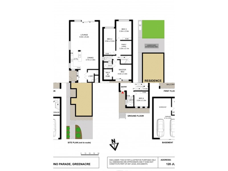 120 Juno Parade, Greenacre NSW 2190 Floorplan