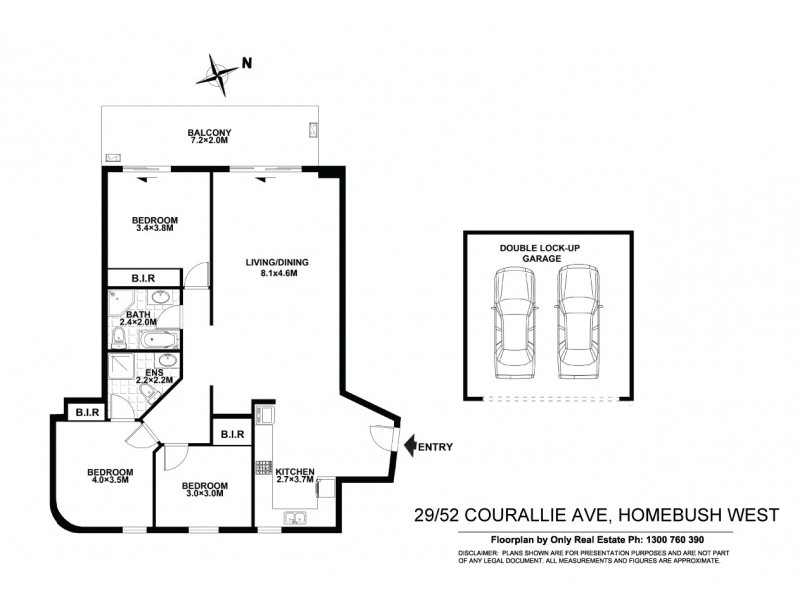 29/52-58 Courallie Avenue, Homebush West NSW 2140 Floorplan