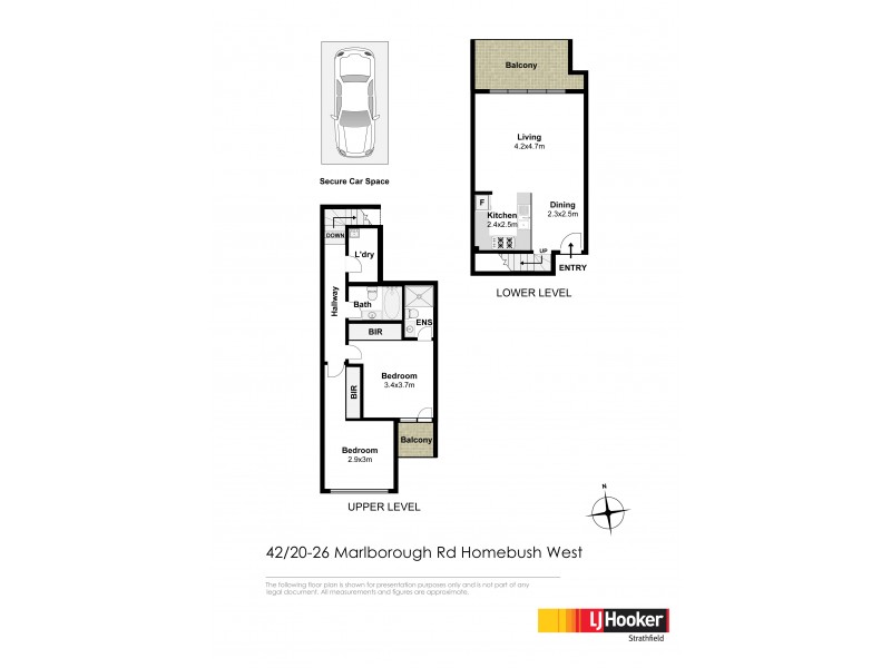 42/20-26 Marlborough Road, Homebush West NSW 2140 Floorplan