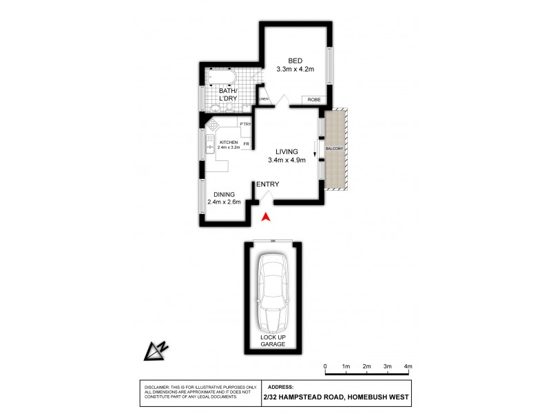 2/32 Hampstead Road, Homebush West NSW 2140 Floorplan