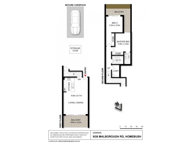 9/20-26 Marlborough Road, Homebush West NSW 2140 Floorplan