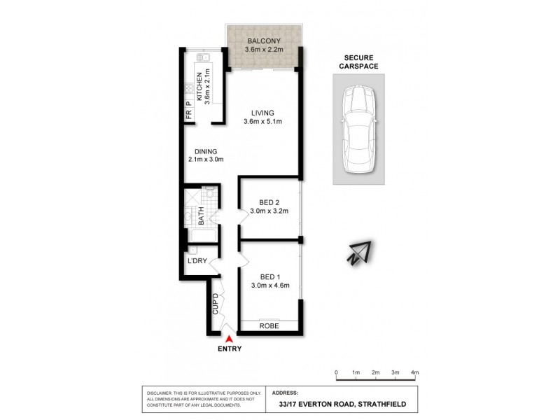 33/17 Everton Road, Strathfield NSW 2135 Floorplan