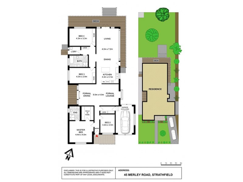 45 Merley Road, Strathfield NSW 2135 Floorplan