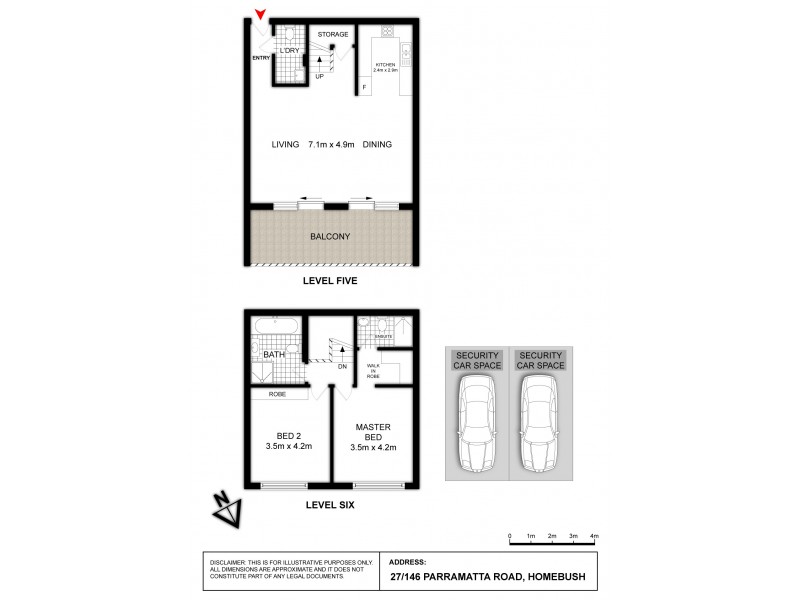 27/146 Parramatta Road, Homebush NSW 2140 Floorplan